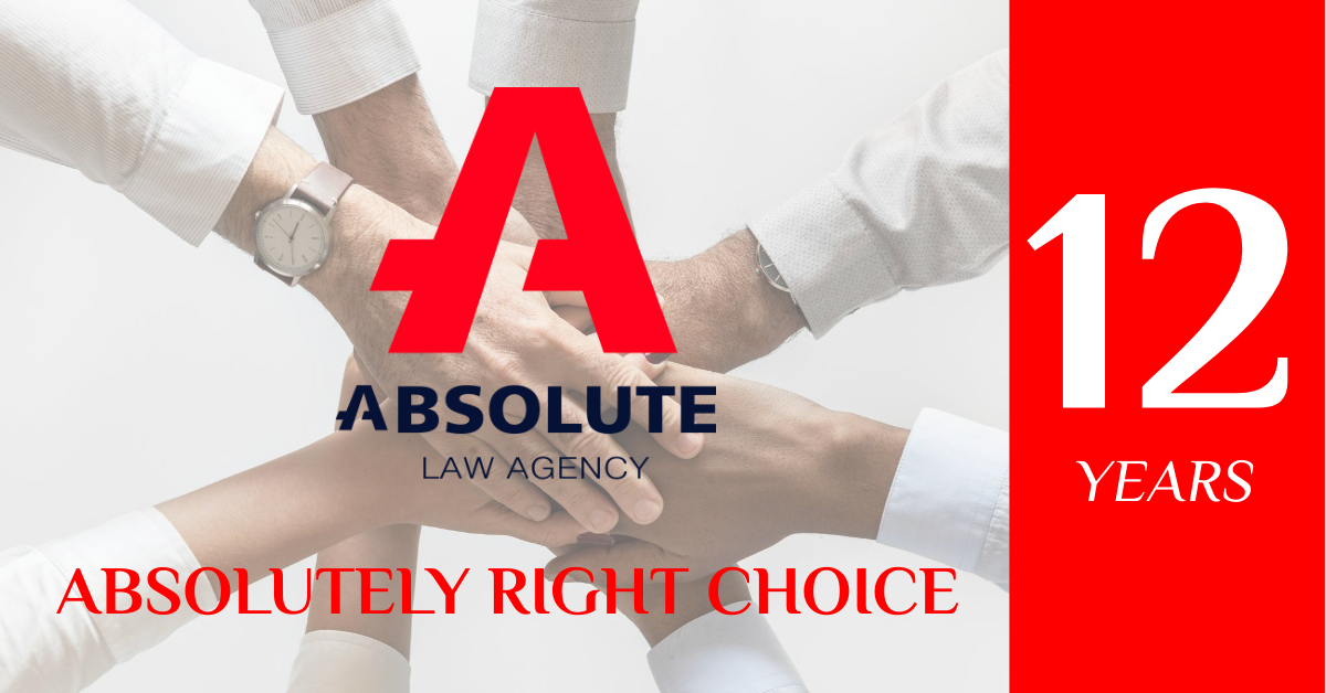 12 years of Absolute Law Agency